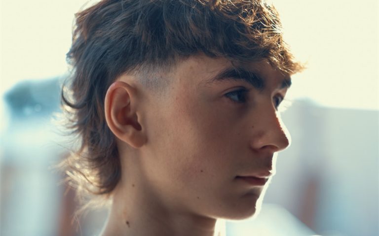 burst fade mullet